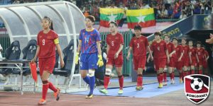 Đội tuyển nữ Việt Nam tạo nên kỷ lục Seagame sau khi đánh bại Myanmar