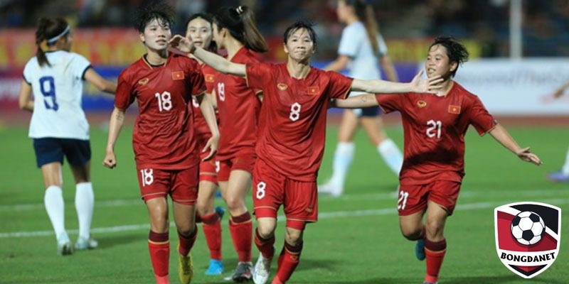 Đội tuyển Việt Nam thể hiện đẳng cấp ở bán kết bóng đá nữ Seagame 32
