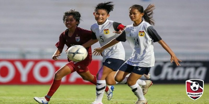 Tuyển nữ Myanmar đang chơi rất hay tại Đại hội 2023
