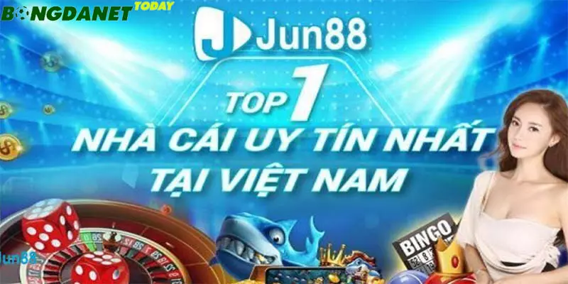 Jun88 luôn luôn nằm trong top nhà cái uy tín nhất tại Việt Nam