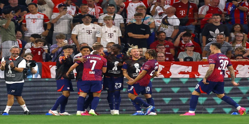 RB Leipzig đánh bại Bayern Munich trong trận tranh siêu cúp Đức